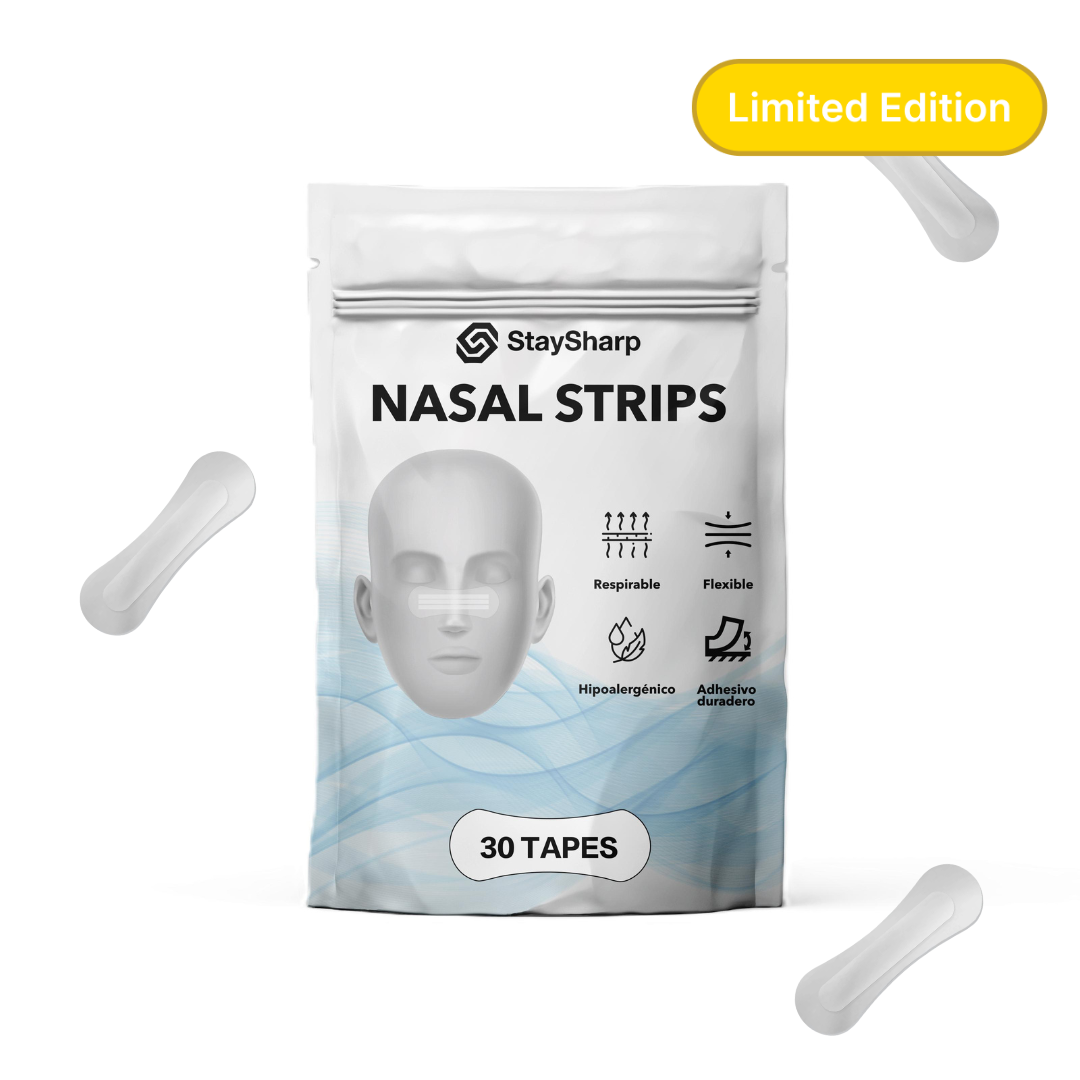 Tira nasal transparente (30 unidades)