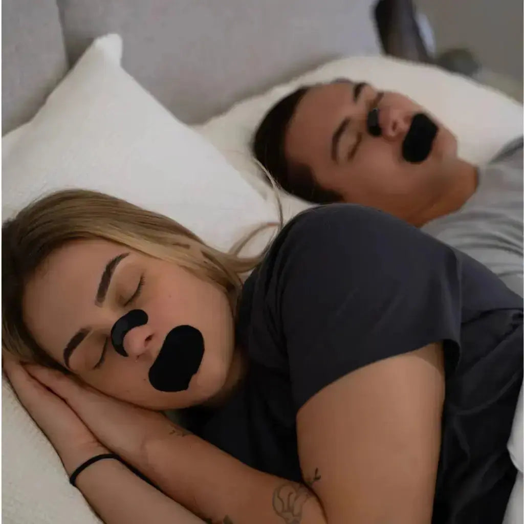 Parche bucal Negro + Tira nasal StaySharp