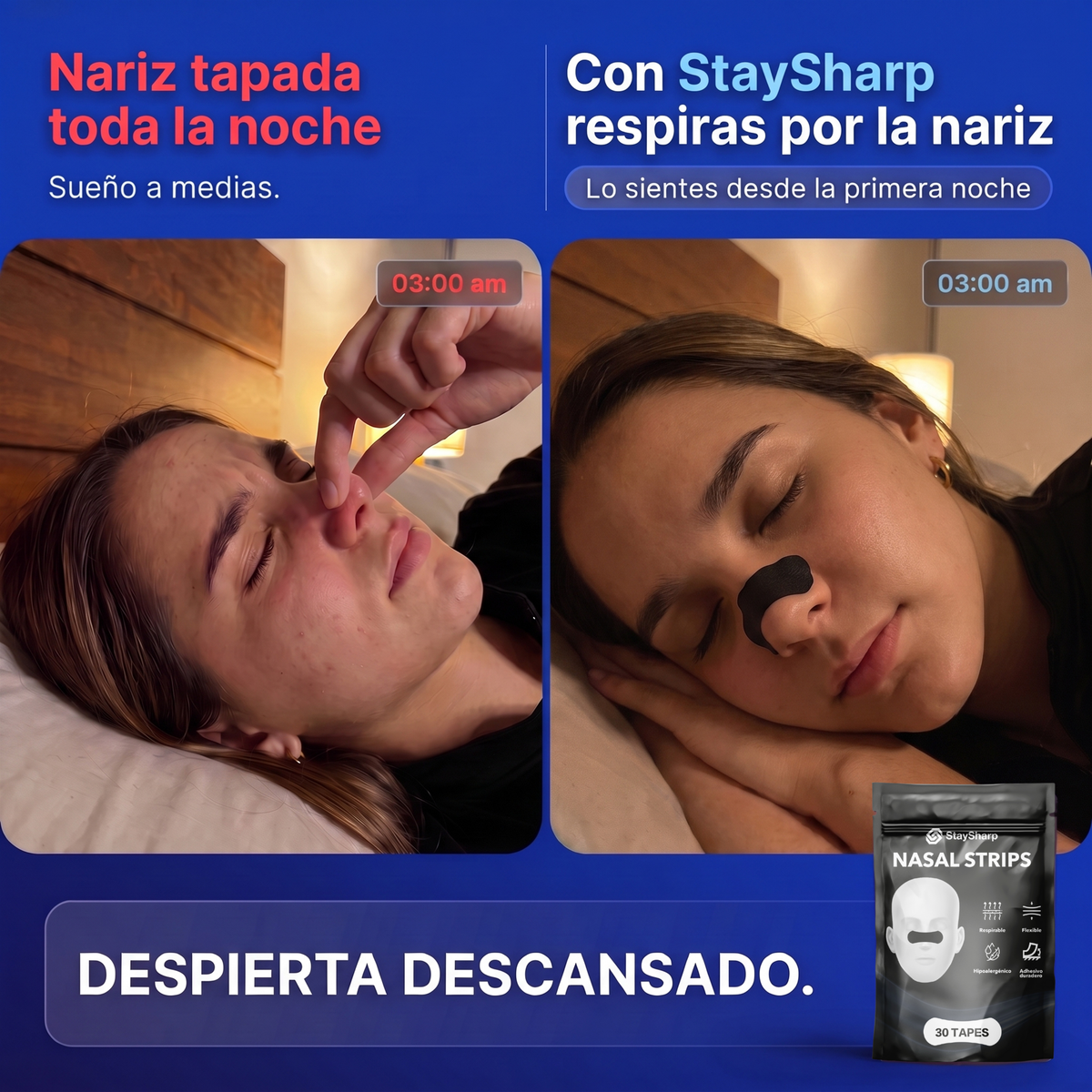 Tira nasal StaySharp