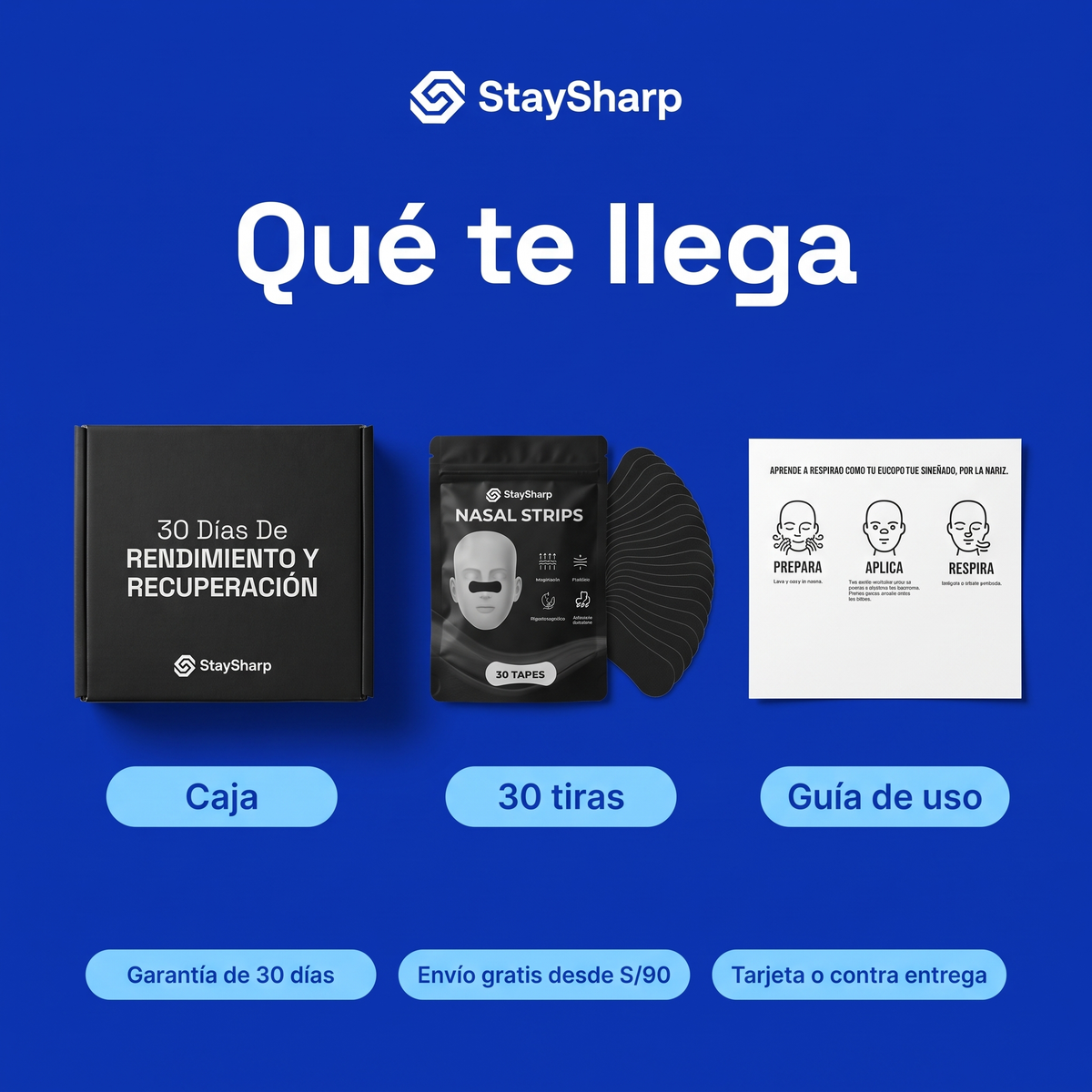 Tira nasal StaySharp