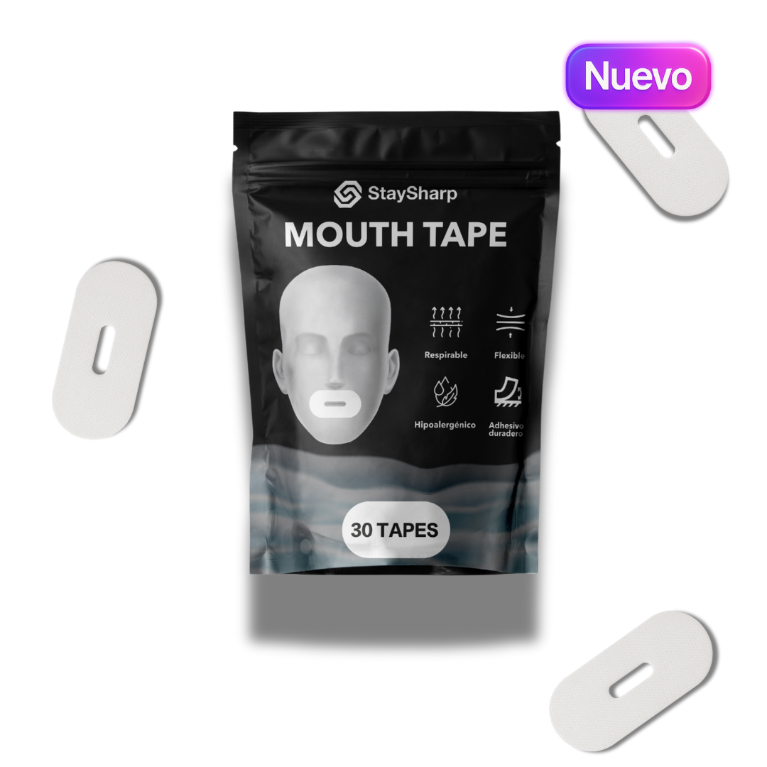 Parche bucal con hueco StaySharp (Mouth tape)