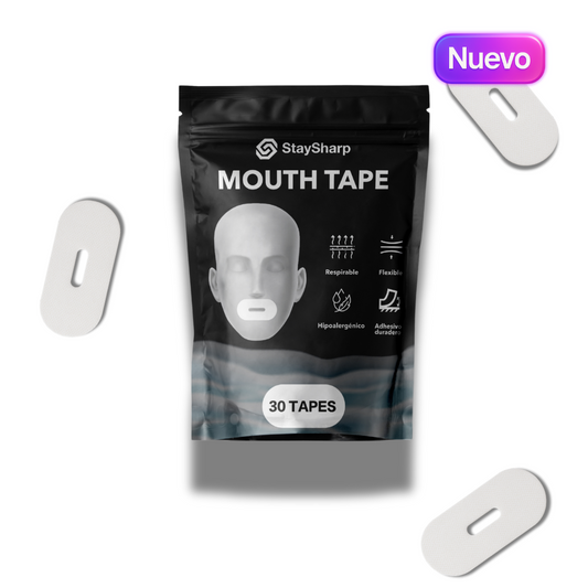 Parche bucal con hueco StaySharp (Mouth tape)