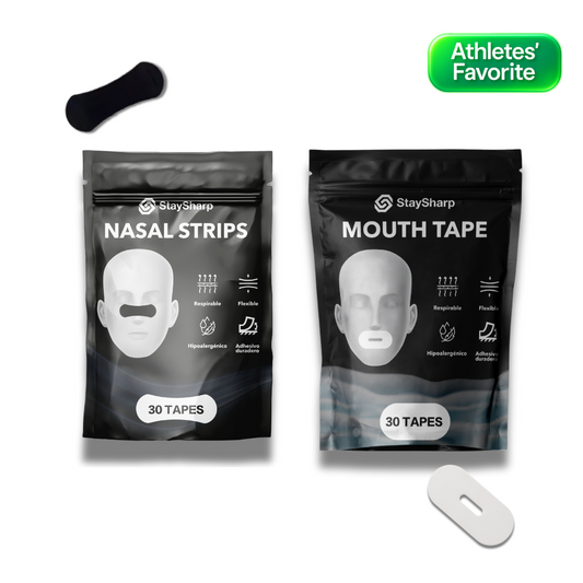 Parche bucal con orificio + Tira nasal StaySharp