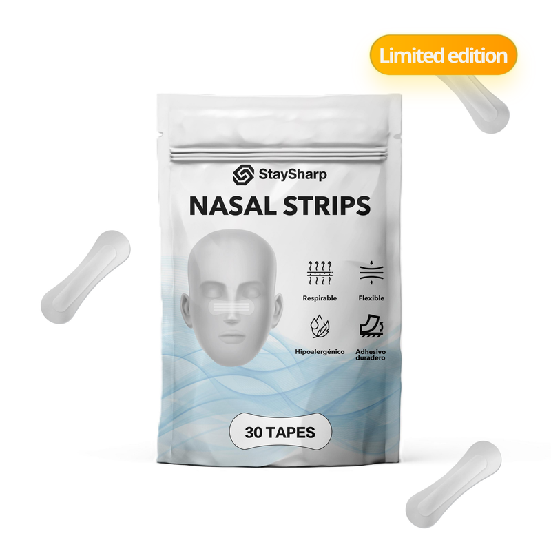Tira nasal transparente